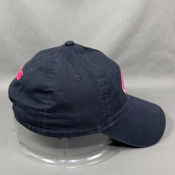 New Era Chicago Cubs MLB Strapback Hat Cap 940 Adjustable Navy Pink Dad Womens - Picture 5 of 15